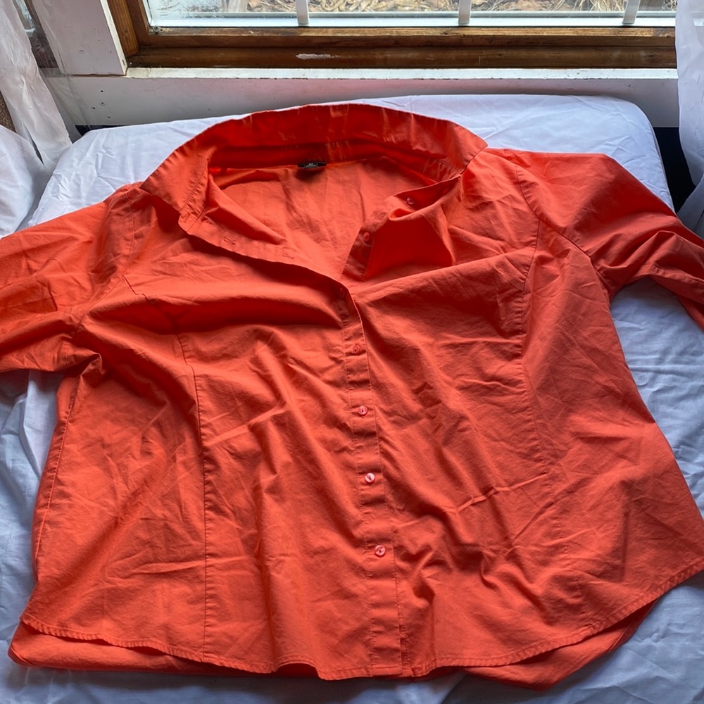 Women's Salmon Dress Shirt